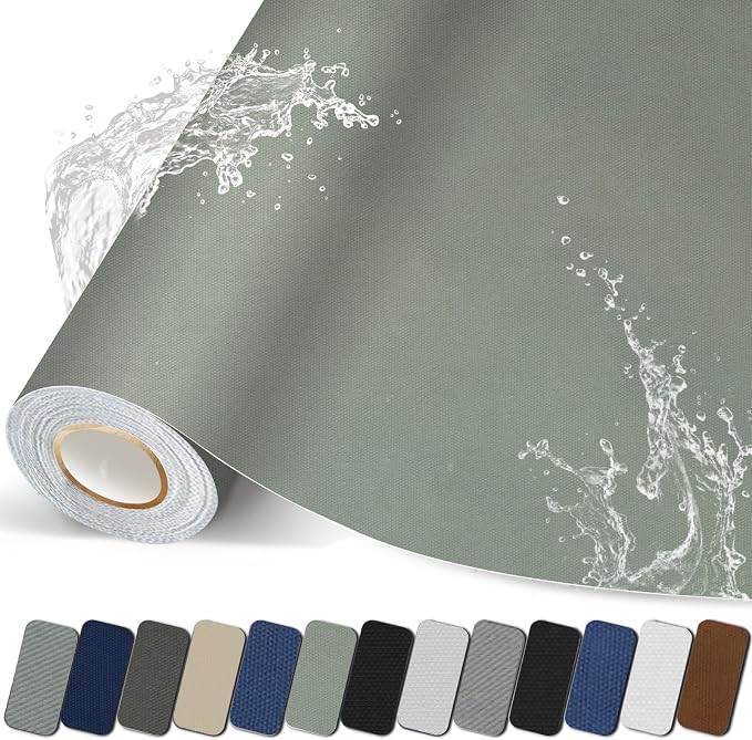Canvas Repair Patch, Strong Sticky Fabric Repair Tape, Self-Adhesive Fabric by CanvasRepairPatch