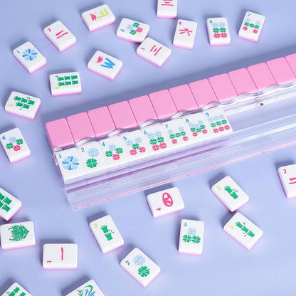 American Mahjong Tile Set with Carrying Bag and Accessories, 160 Acrylic - Image 6