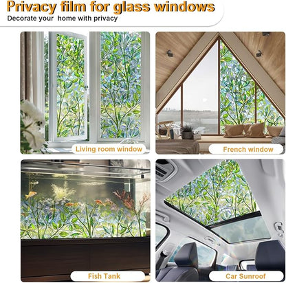 Window Privacy Film Stain Glass Window Film Rainbow Window Film Window clings - Image 6