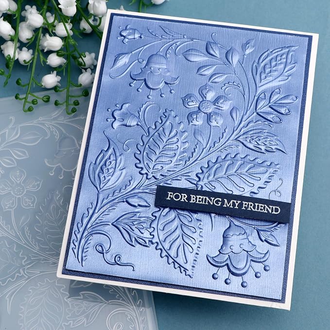 BAOFALI 3D Morning Glory Embossing Folders - Image 8