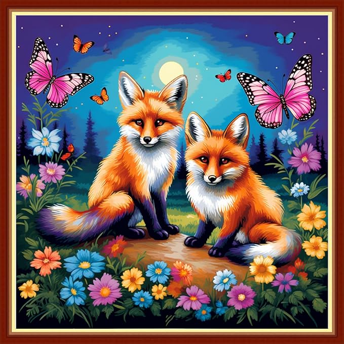 Foxhool Beginners Cross Stitch Kits Stamped Full Range of Embroidery Kits by FoxhoolBeginnersCrossStitchKits