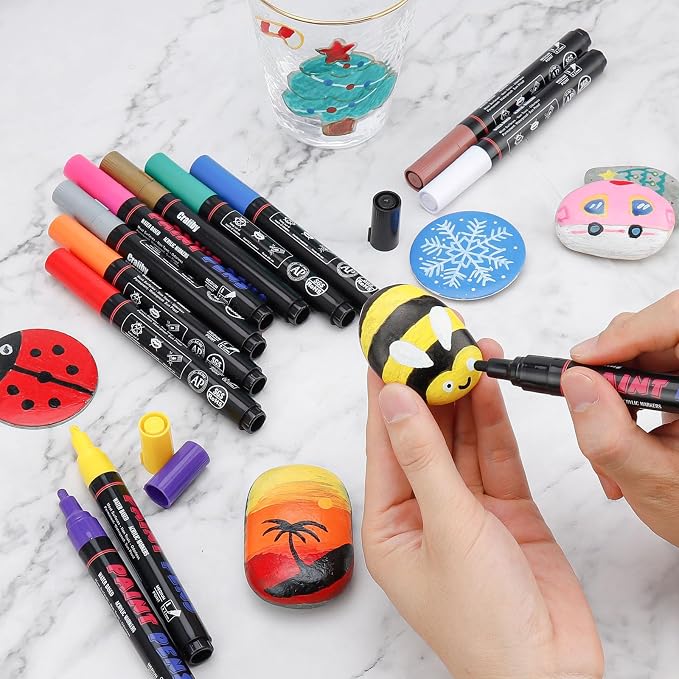 Orange Paint Pens Paint Markers - Image 7