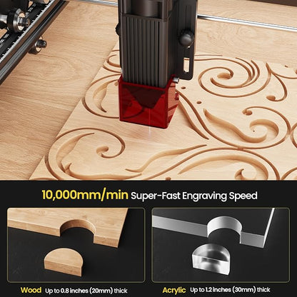 LONGER Laser Engraver Ray5 10000mW Engraver Machine DIY CNC Laser Cutter Tool - Image 2