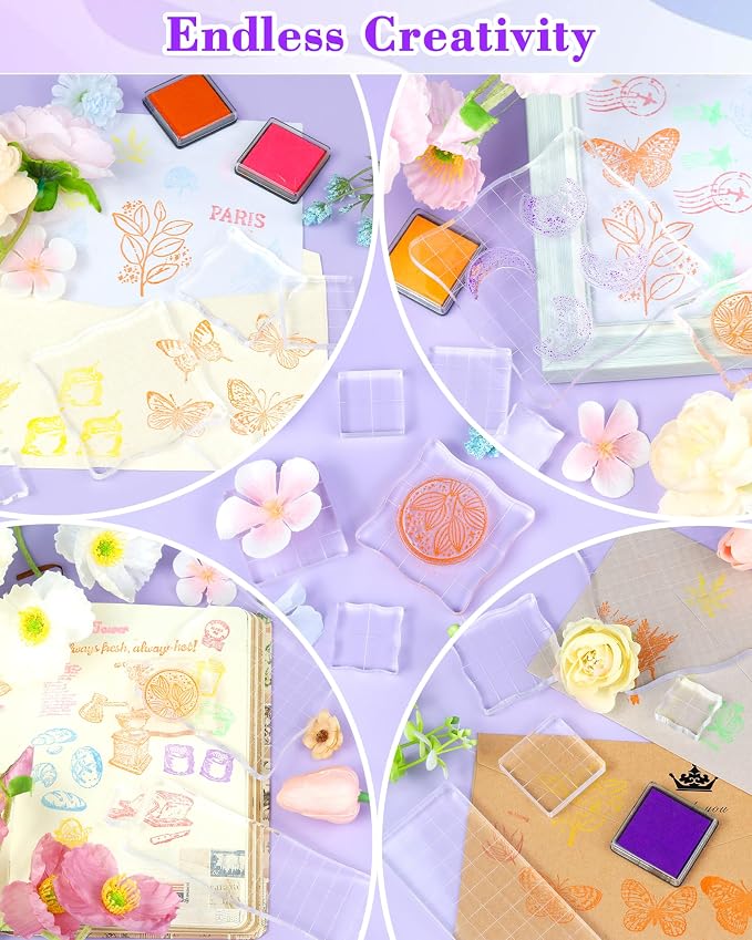 7 Pieces FIVEIZERO Acrylic Stamp Block - Image 4