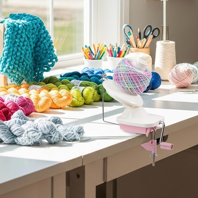 Yarn Winder, Ball Winder for Crocheting and Knitting, Ideal Gifts for Women's - Image 7