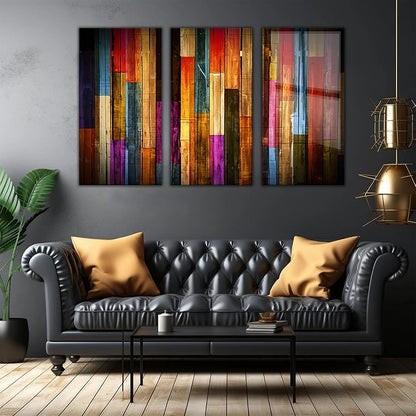 SpiritualHands Painted Wood Glass Printing Wall Art, Glass Wall Art, Home - Image 6