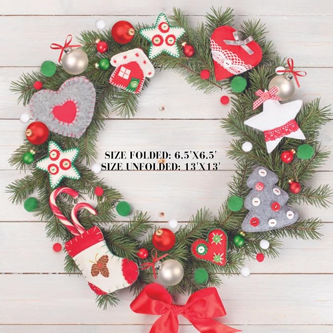 20-ct 13x13 Christmas Paper Decoupage Napkins, 3-Ply Servilletas Tissue Napkin - Image 5