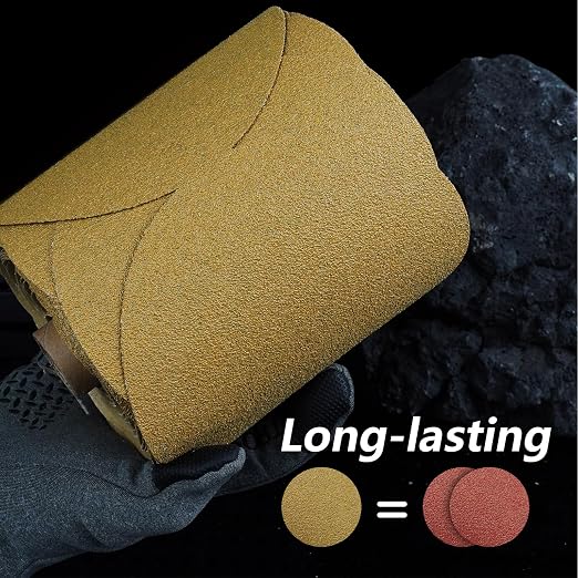 PSA Sanding Discs 6 Inch Adhesive Backed Sandpaper 100 Pack 150 Grit Self - Image 3