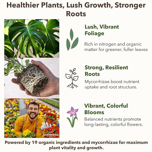 Organic Liquid Plant Food for Indoor Houseplants – All Purpose Fertilizer for - Image 3