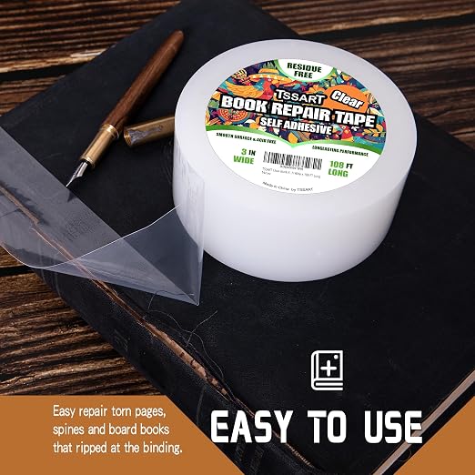 Clear Book Repair Tape - Image 5