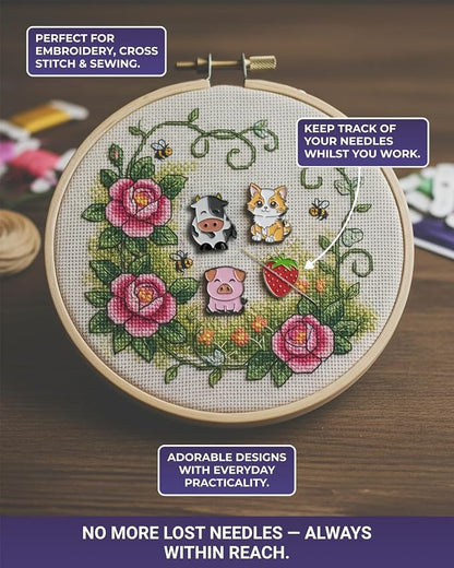 The Quilted Bear Needle Minder - Image 5