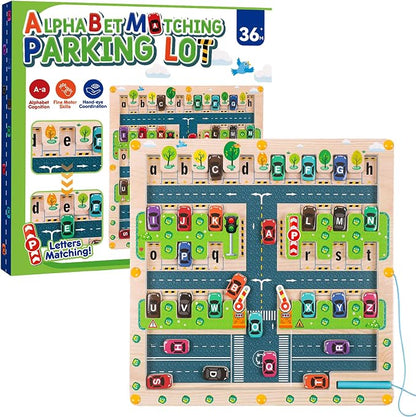 Magnetic Alphabet Maze by CZTCDP
