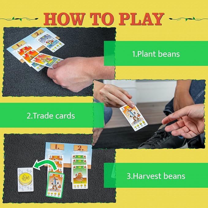 Amigo Games Bohnanza Classic Card Game – Plant & Harvest Your Beans in This - Image 3
