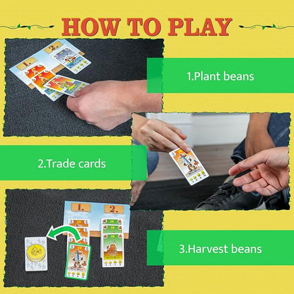 Amigo Games Bohnanza Classic Card Game – Plant & Harvest Your Beans in This - Image 3
