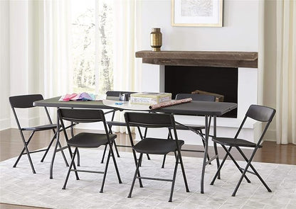 COSCO Molded Folding Banquet Table w/Handle - Image 4