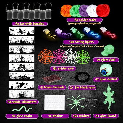 SpringFlower 8 Pack Halloween DIY Arts and Crafts Kits - Image 2