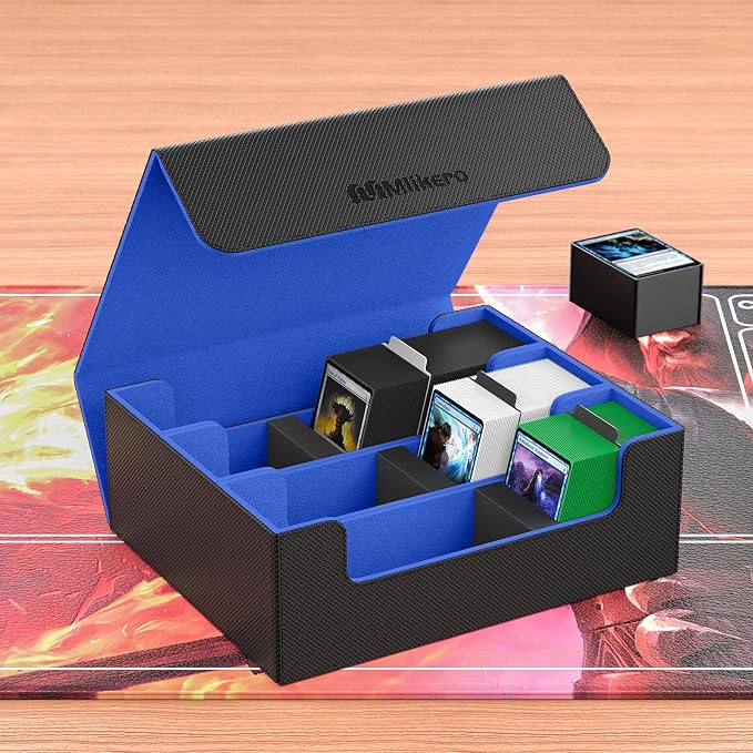 Mlikero Card Deck Case, 1800+ Trading Card Storage Box - Image 7