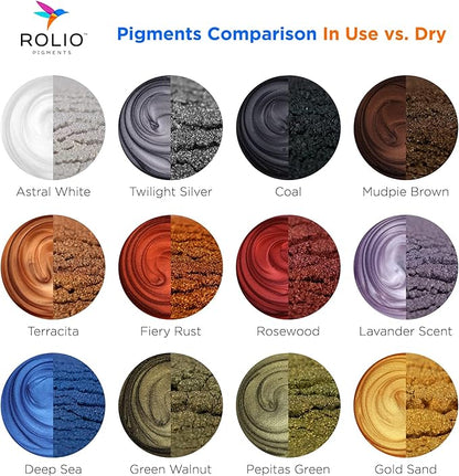 Rolio Mica Powder Pearlescent Color Pigment - Image 2