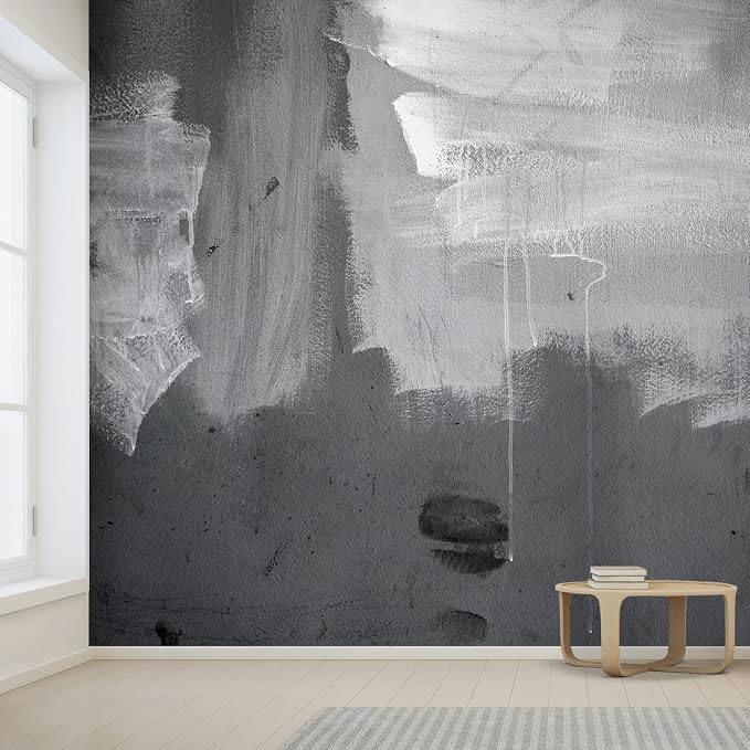 wall26 Grunge Concrete Wall Removable Wall Mural | Self-Adhesive Large Wallpaper - Image 2