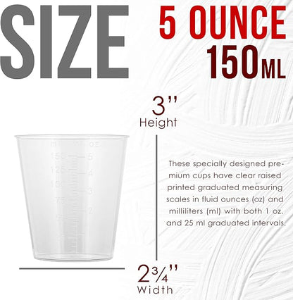 Pouring Masters 5 Oz Liquid Measuring Cups - Image 3
