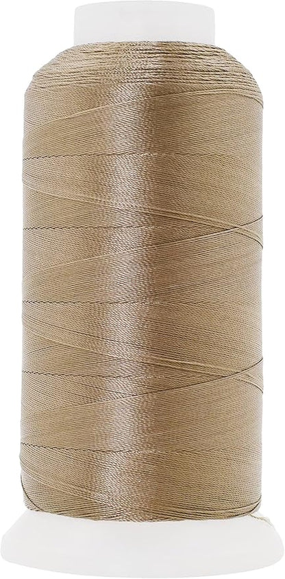 Mandala Crafts Khaki Heavy Duty Thread -1500 Yds Tex 70 Thread by MandalaCrafts
