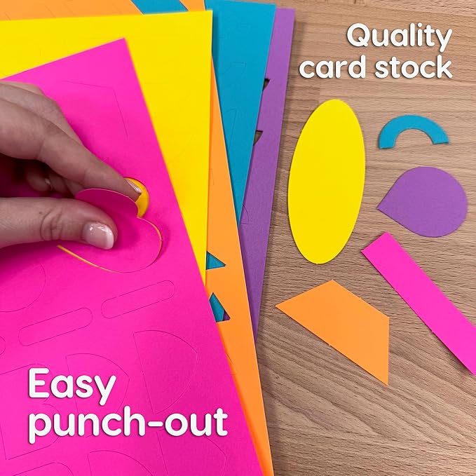 ARTshapes 840 pc Creative Paper Shapes Pack - Image 6