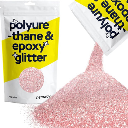 Hemway Polyurethane & Epoxy Resin Glitter 100g / 3.5oz Metallic Crystal Flake by Hemway