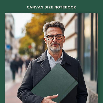 Beechmore Books A3 Sketchbook – 11.7x16.5 Premium Vegan Leather Bound Large - Image 6