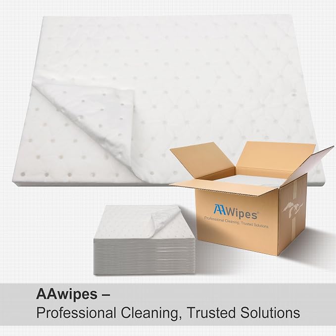 AAwipes Oil Absorbent Pads Garage Accessories Oil Spill Control Oil Absorbing - Image 5