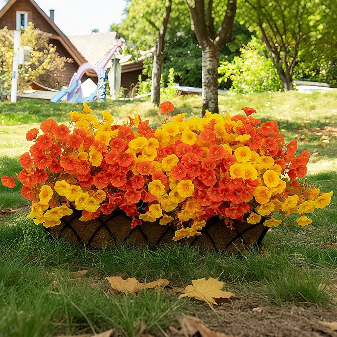 16 Bundles Fall Mums Artificial Flowers by Unknown