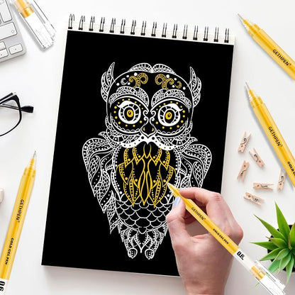 Gold Gel Pens 3-Pack - Image 7