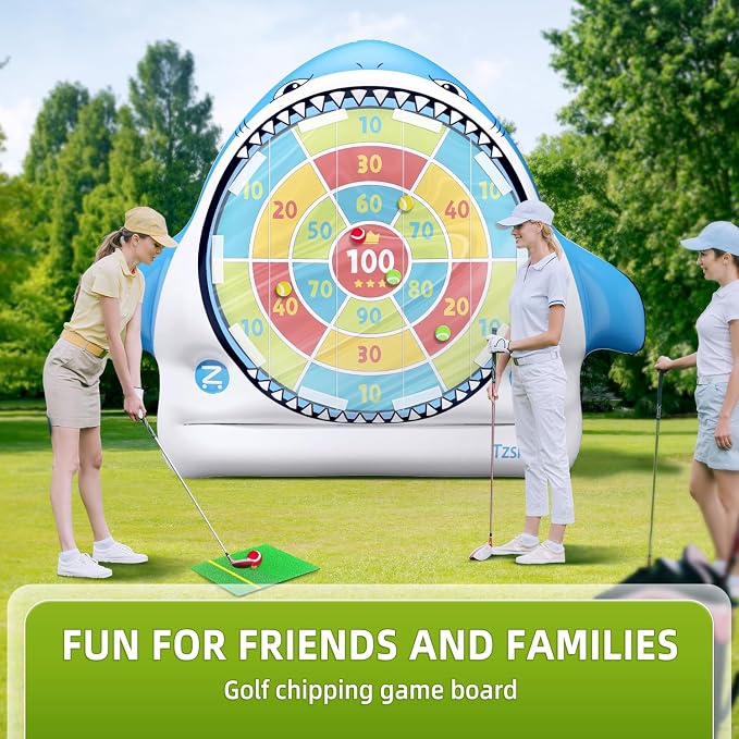 Inflatable Golf Game Set, Outdoor & Beach Golf, Party Darts and Indoor Darts - Image 3