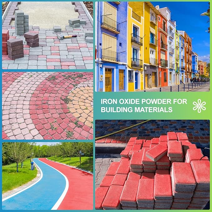 GOODTAKE Concrete Pigment, Dark Grey Iron Oxide Pigment Powder, Concrete Cement - Image 4