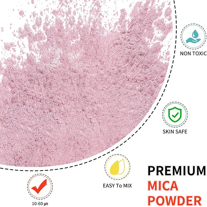Mica Powder - 100g Mica Powder for Epoxy Resin - Metallic Color Pigment for - Image 2