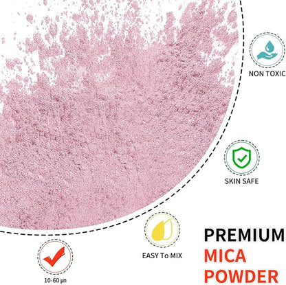 Mica Powder - 100g Mica Powder for Epoxy Resin - Metallic Color Pigment for - Image 2