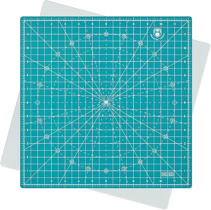 Headley Tools 12"x12" Rotating Cutting Mat, Self Healing Mat by HeadleyTools
