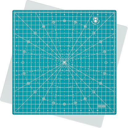 Headley Tools 12"x12" Rotating Cutting Mat, Self Healing Mat by HeadleyTools
