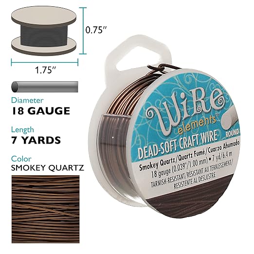 The Beadsmith Wire Elements Craft Wire – Tarnish Resistant, Soft Temper - Image 3
