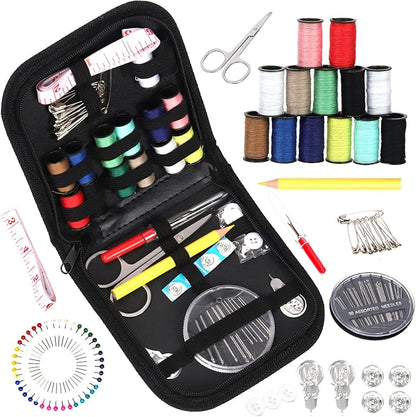 Rustark 98Pcs Sewing Kit With Portable Bag, Premium Supplies Including 14 by Rustark