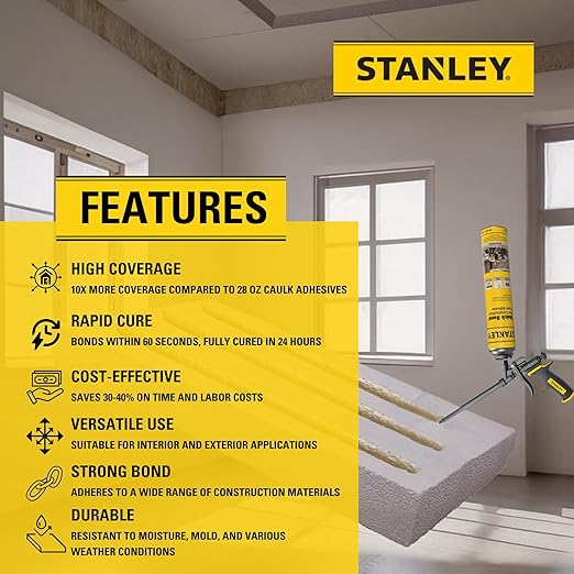 Stanley Quick Bond Adhesive Foam - Image 3