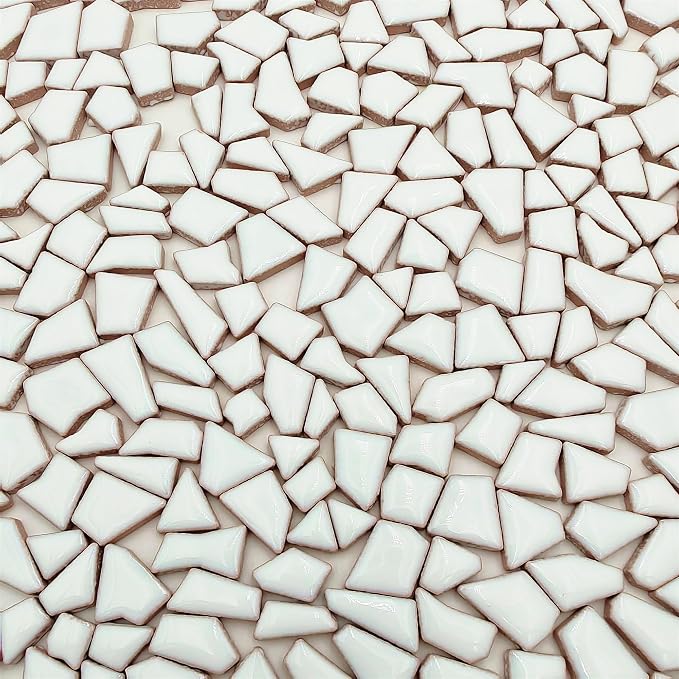 1.1LB Irregular Ceramics Mosaic Tiles, Mosaic Pieces Stones - Image 7