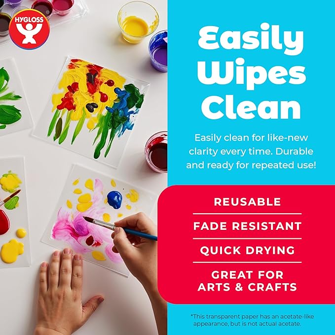Hygloss 12" x 12" Acetate Paper - Image 4