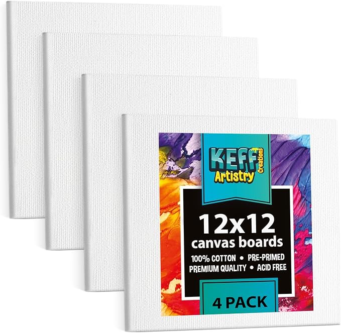KEFF Canvas Boards for Painting by KeffCreations