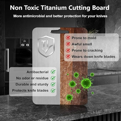 Titanium Cutting Board, Double Sided 2025 New Titanium Cutting Boards - Image 4