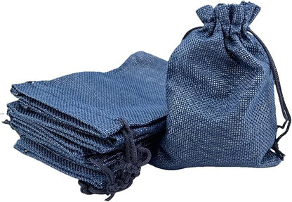 Palmhomee Pack of 25 Burlap Gift Bags - Image 2