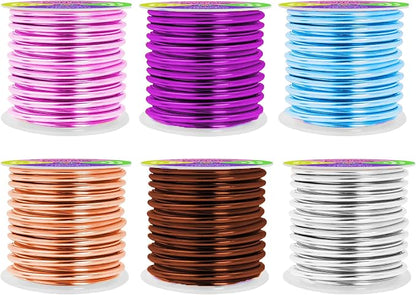 Mandala Crafts 8 Gauge Anodized Aluminum Craft Wire by MandalaCrafts