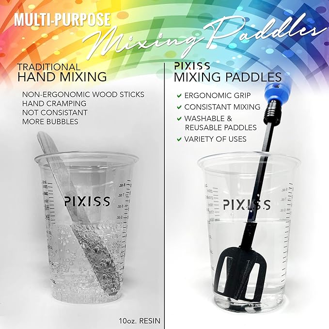 Resin Mixer Epoxy Mixer Paddles - Image 2