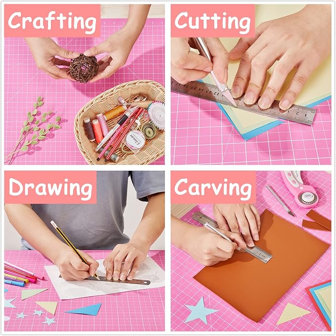 HEADLEY TOOLS 18"x24" Thickened Self Healing Cutting Mat, A2 Rotary Cutting - Image 5