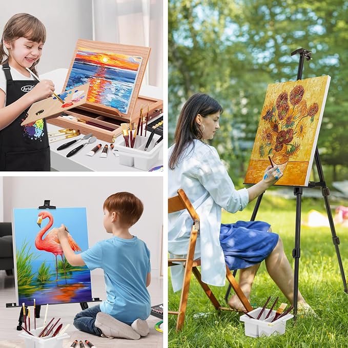 179Pcs Professional All-in-One Art Painting Kit - Image 7