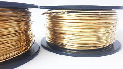 20 Gauge, Jeweler's Brass Wire, Dead Soft, CDA #260-1LB by CRAFT WIRE - Image 2